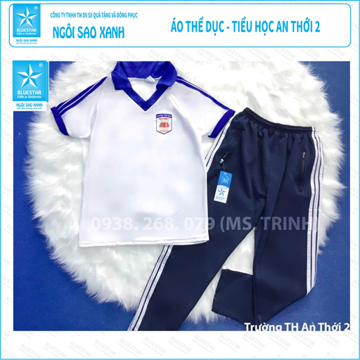 ÁO THỂ DỤC TIỂU HỌC AN THỚI 2